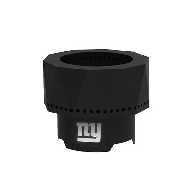 NFL New York Giants Ridge Portable Steel Smokeless Fire Pit with Carrying Bag, image 1