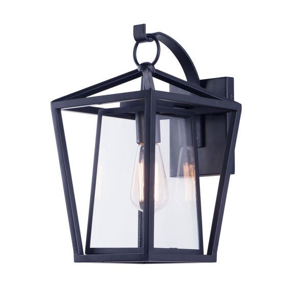 Artisan Black Nine-Inch One-Light Outdoor Wall Sconce, image 1