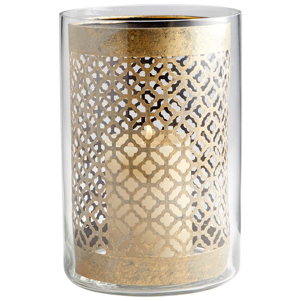 Versailles Gold Large Candleholder, image 1