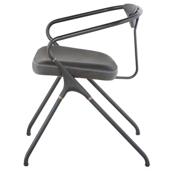 Akron Storm Black Dining Chair, image 3