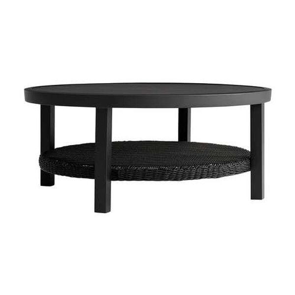 Grand Black Outdoor Coffee Table, image 1