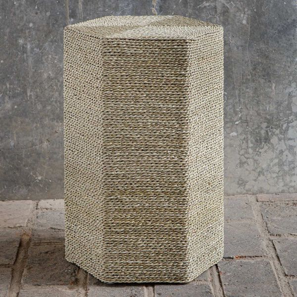 Seagrass Natural Braid Accent Table, image 3