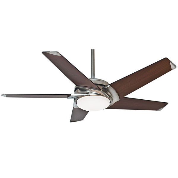 Stealth DC Brushed Nickel 54-Inch LED Energy Star Ceiling Fan, image 1