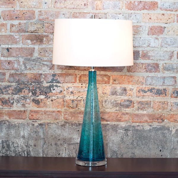 London Blue Two-Light Table Lamp, image 2