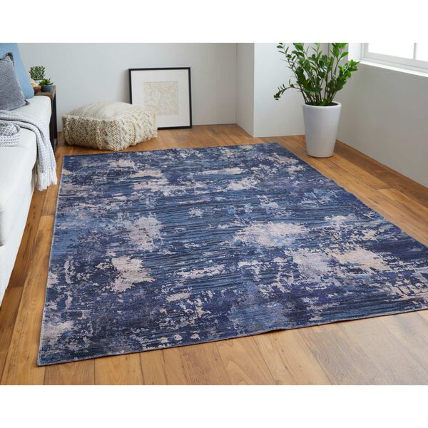 Mathis Blue Pink Area Rug, image 2
