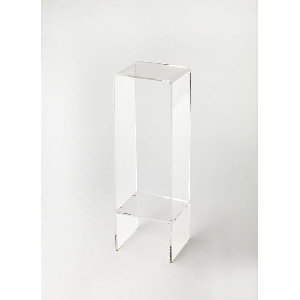 Crystal Clear Acrylic Plant Stand, image 1