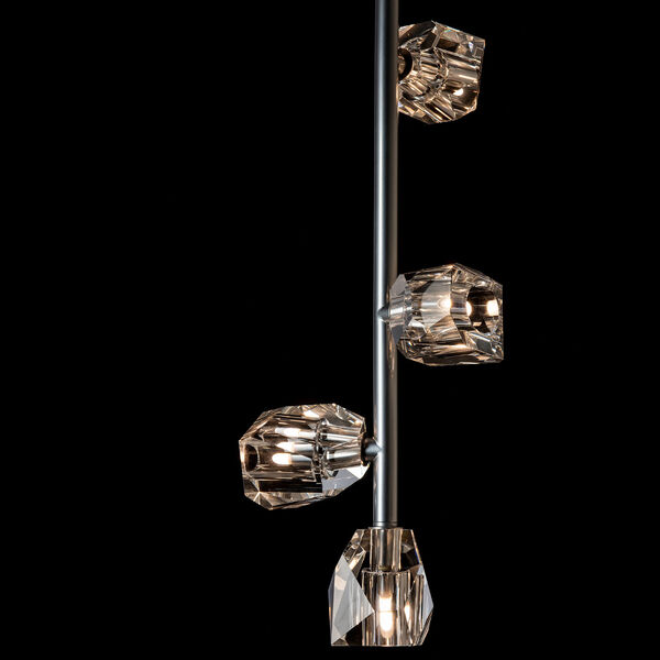 Gatsby Silver Four-Light LED Vertical Pendant, image 4
