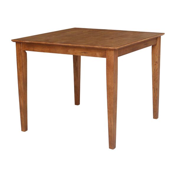 Distressed Oak Dining Table with Shaker Styled Legs, image 4