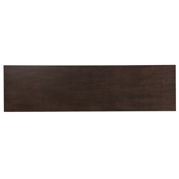 Dibbonly Brown and matte silver Electric Fireplace with Media Storage, image 6