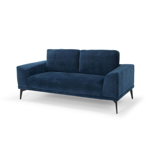 Signature Navy Blue 72-Inch Sofa with Back Cushions, image 1