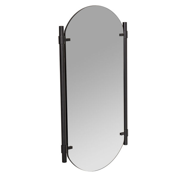 Phoebe Black 34-Inch Vertical Wall Mirror, image 2