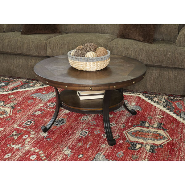 Louis Rustic Umber Cocktail Table, image 3