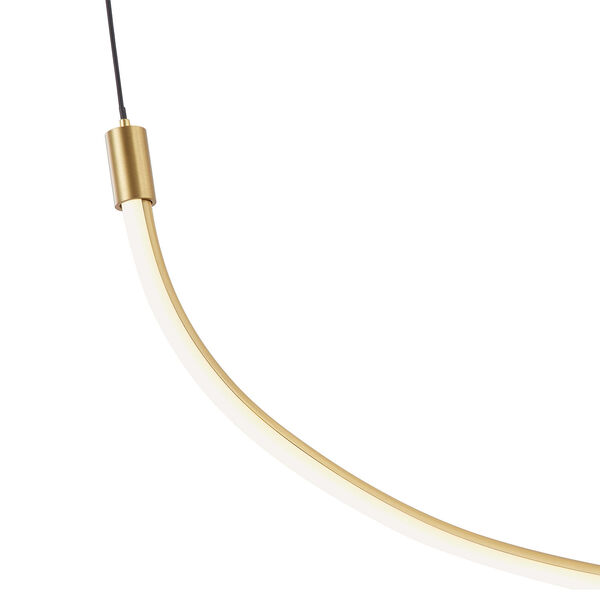 Talis Brushed Gold 37-Inch LED Pendant, image 3