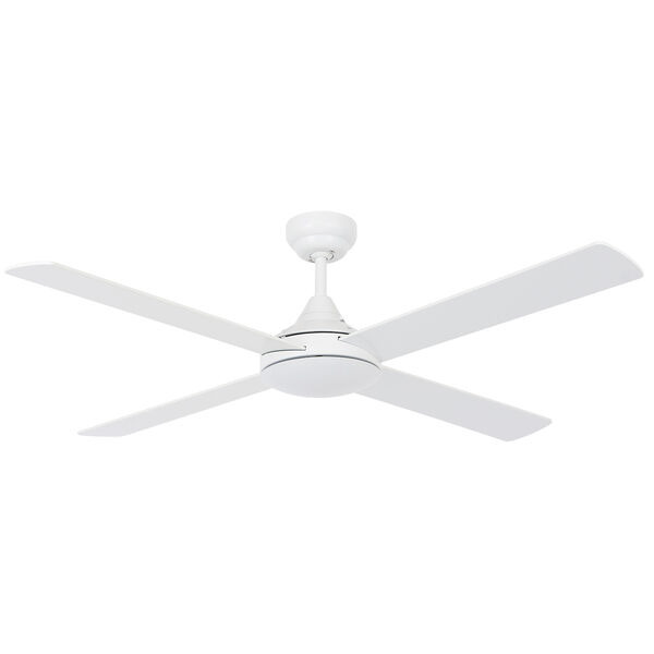 Airlie II White 52-Inch Ceiling Fan, image 1