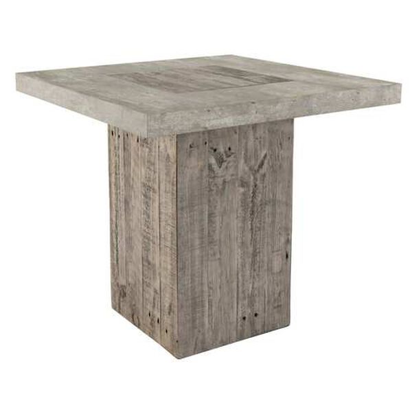 Vada Antique Gray End Table, image 1