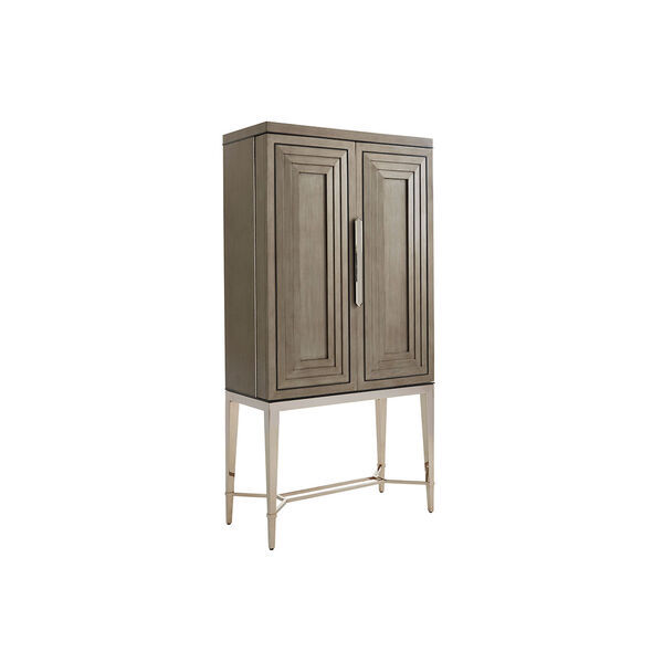 Ariana Brown Cheval Bar Cabinet, image 1