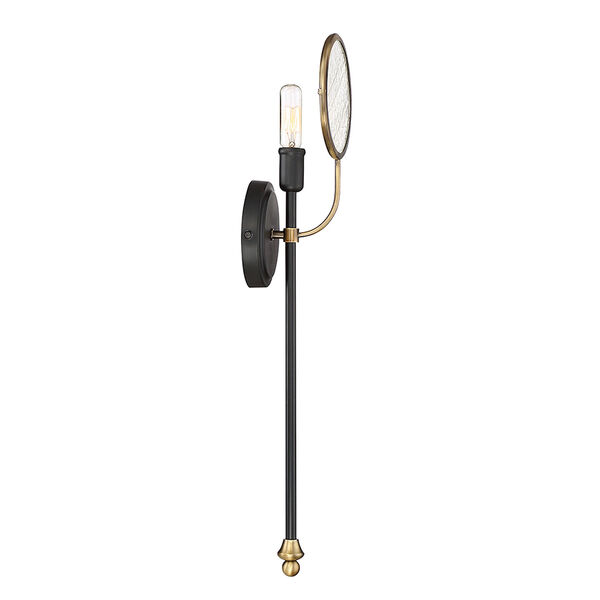 Obery Vintage Black 6-Inch One-Light Wall Sconce, image 3