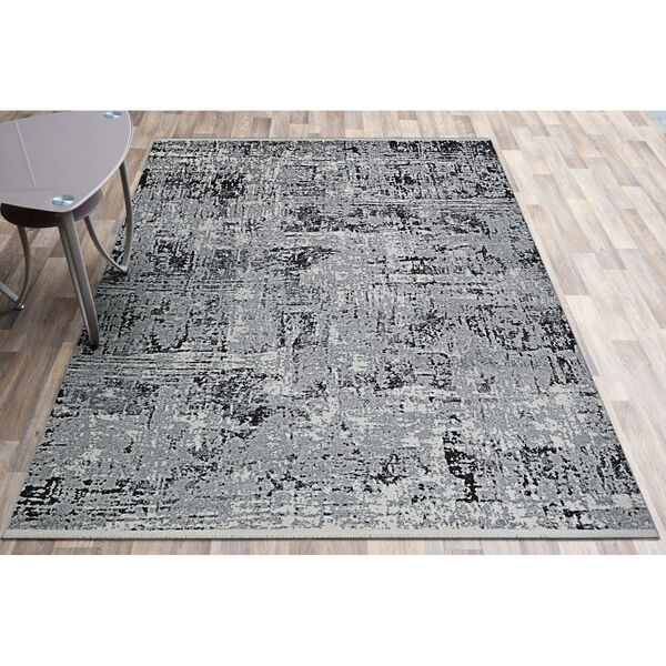 Marblehead Breccia Charcoal Rectangular: 7 Ft. 10 In. x 10 Ft. 3 In. Rug, image 2