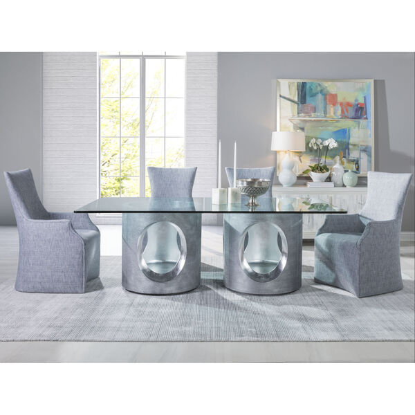 Signature Designs Silver Gray Circa Rectangular Dining Table, image 2