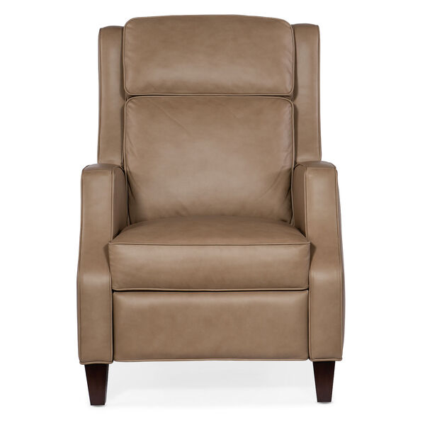 Tricia Beige Manual Push Back Recliner, image 5