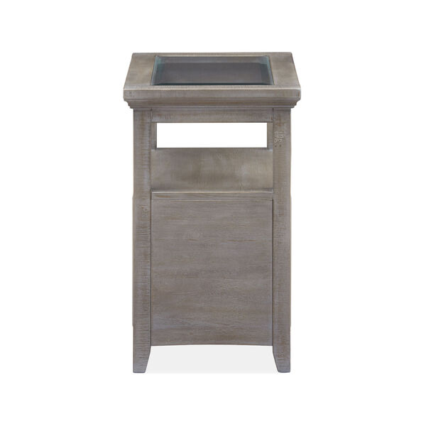 Paxton Place Dovetail Gray Chairside End Table, image 4