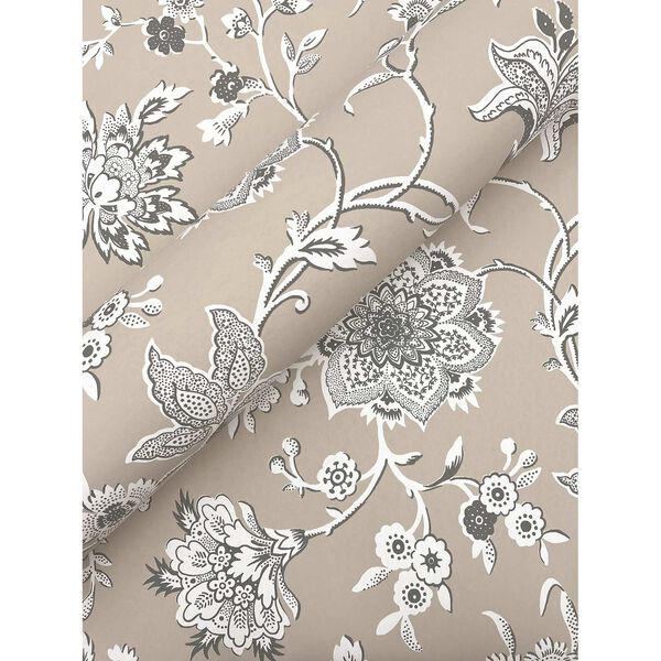 Sutton Taupe Wallpaper, image 5