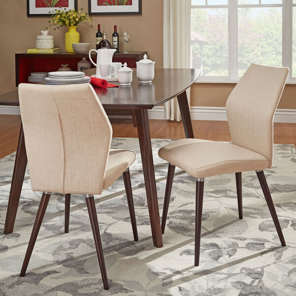 Byxbee Espresso Contoured Side Chair, Set of 2, image 2