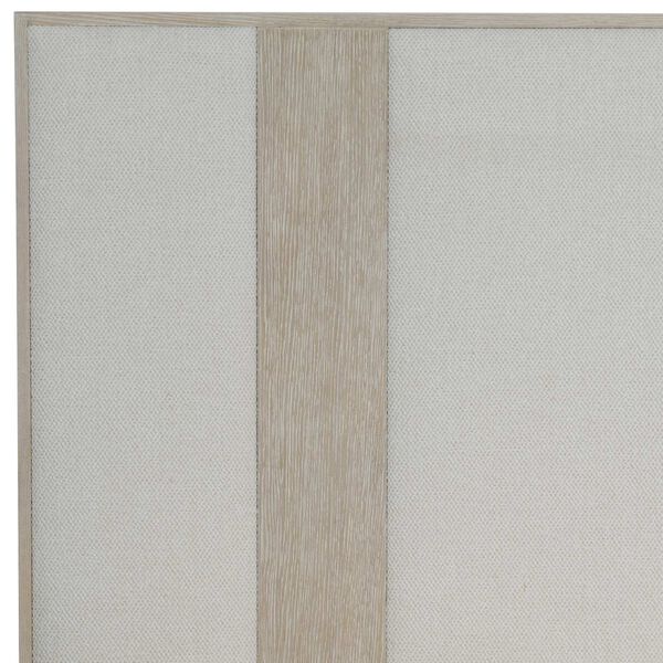 Solaria White and Brown Panel Bed, image 4