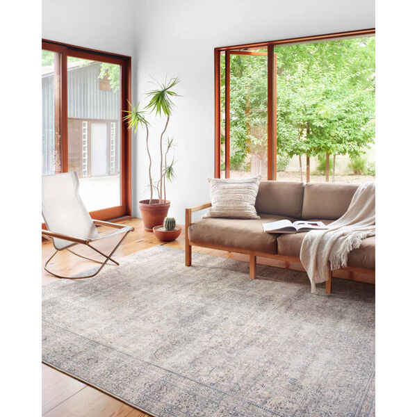 Wynter Silver and Charcoal Rectangular: 2 Ft. 6 In. x 12 Ft. Area Rug, image 6