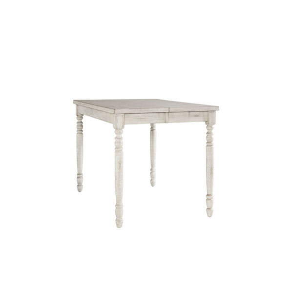 Savannah Court Antique White Counter Table - White (Chairs sold separately), image 1