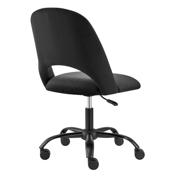 Alby Black Office Chair, image 4