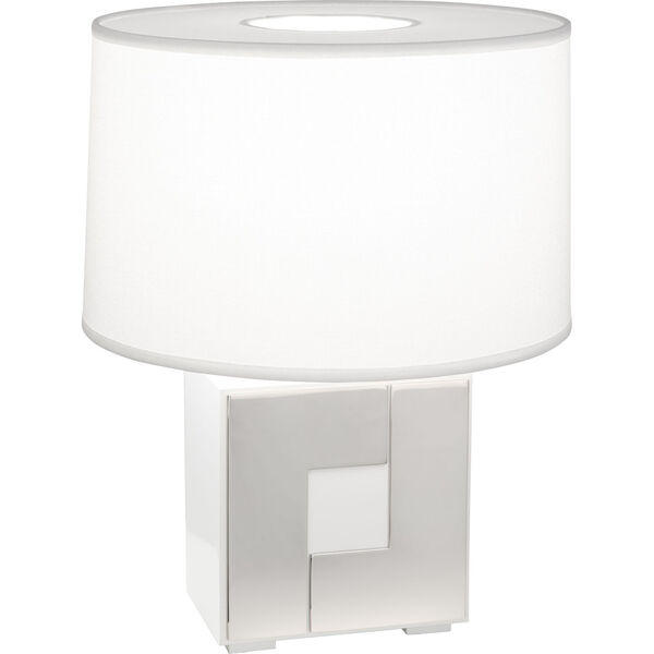 Blox Polished Nickel One-Light Table Lamp, image 2