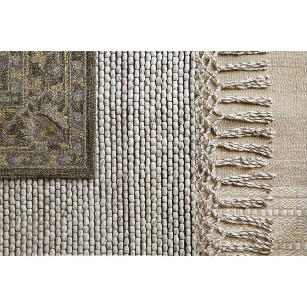 Crafted by Loloi Brea Ivory Rectangle: 7 Ft. 9 In. x 9 Ft. 9 In. Rug, image 4