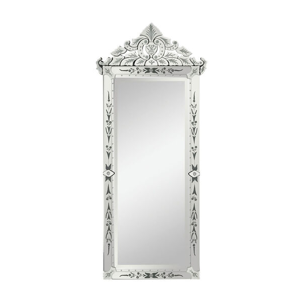 Silver Manor House Venetian Mirror, image 1