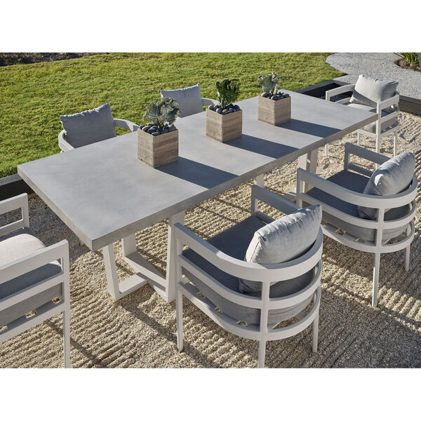 South Beach Chalk White Dining Table, image 6