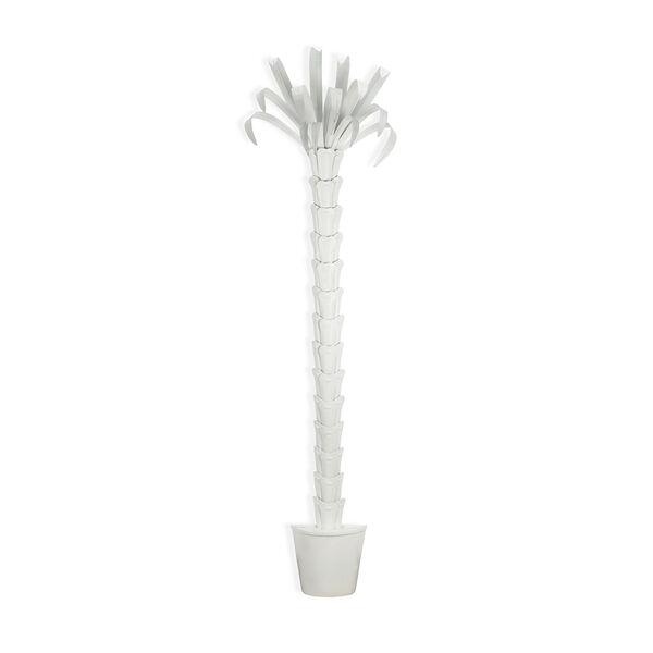 Off White Palm Tree Sculpture, image 1