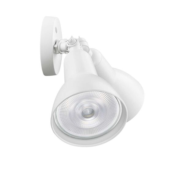 Matte White 16-Inch Two-Light Security Flood Light, image 6