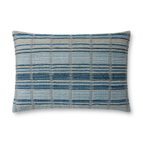 Blue 16 In. x 26 In. Throw Pillow, image 1