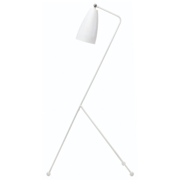 Lucille White One-Light Floor Lamp, image 2