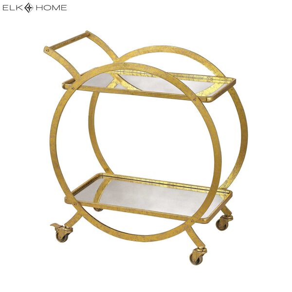 Gold Ring Bar Cart, image 5