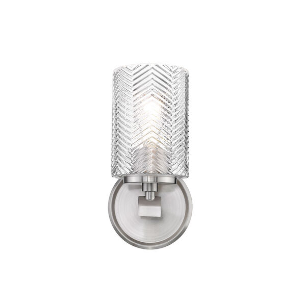 Dover Street Brushed Nickel One-Light Wall Sconce, image 4