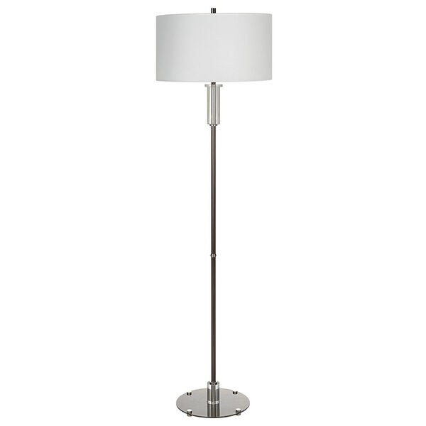 Aurelia Polished Nickel One-Light Floor Lamp, image 6