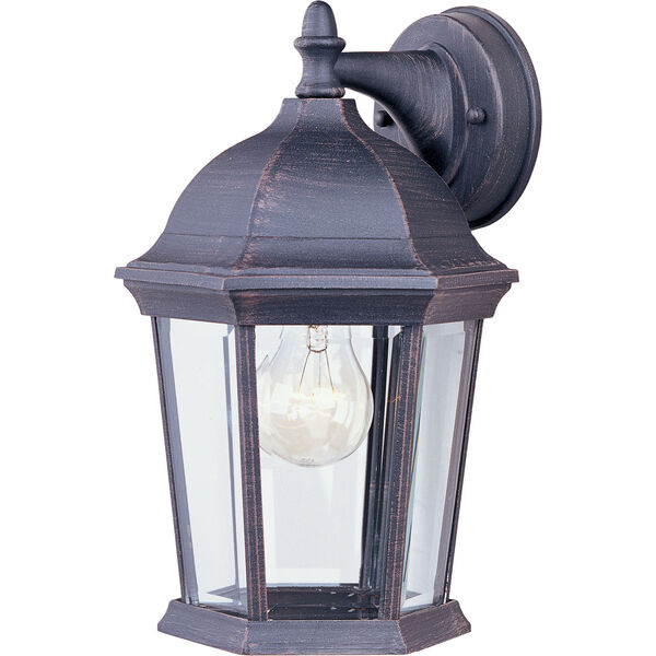 Builder Cast Rust Patina One-Light Eight-Inch Outdoor Wall Sconce, image 1