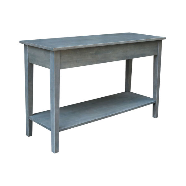 Spencer Antique Washed Heather Gray Console Server Table, image 5