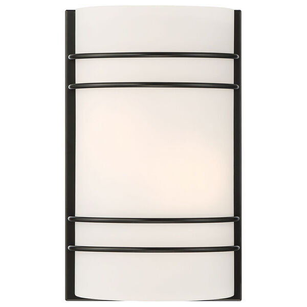 Artemis Black Outdoor Intergrated LED Wall Sconce, image 2