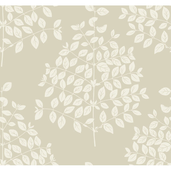 Candice Olson Modern Nature 2nd Edition Pearl Taupe Tender Wallpaper, image 2