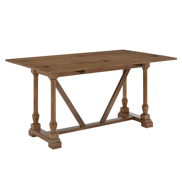 Samson Brown Covertible Dining Table, image 2