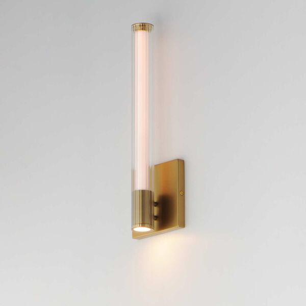 Cortex Natural Aged Brass LED Wall Sconce, image 4