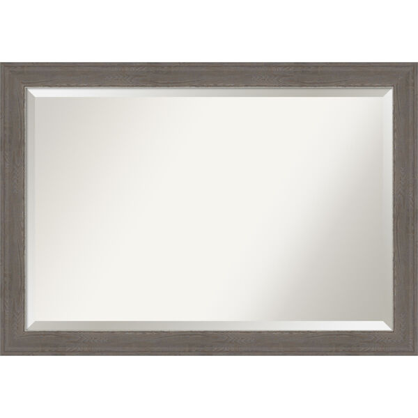 Alta Brown and Gray 41W X 29H-Inch Bathroom Vanity Wall Mirror, image 1