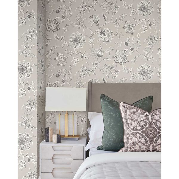 Sutton Grey Wallpaper, image 3